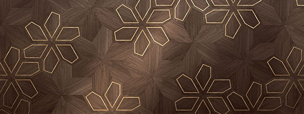 Azalea modular Walnut or Oak floor - Wood Interiors