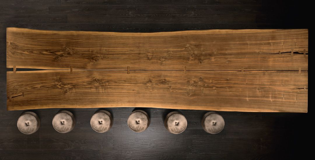 Table en bois massif Vero - Wood Interiors